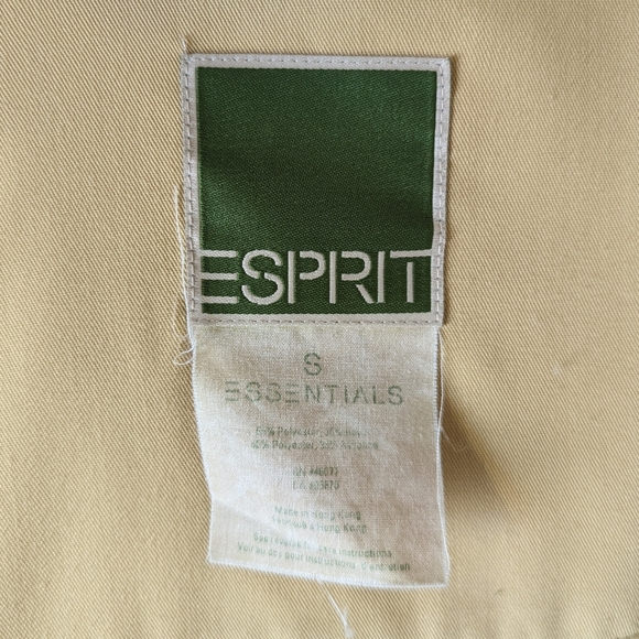 vintage ESPRIT spring weight jacket 90's does 40's S - Picture 12 of 13